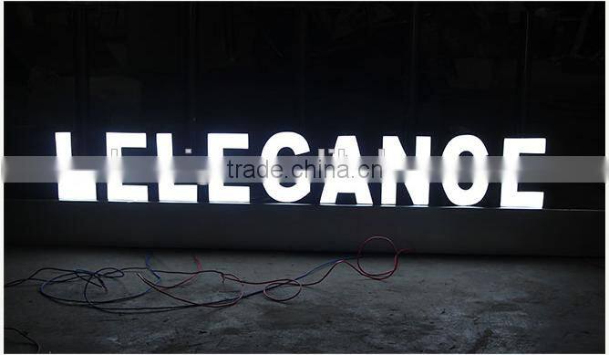 High Quality Mini Acrylic Channel Letter Sign Hot Sale For Shopping Mall