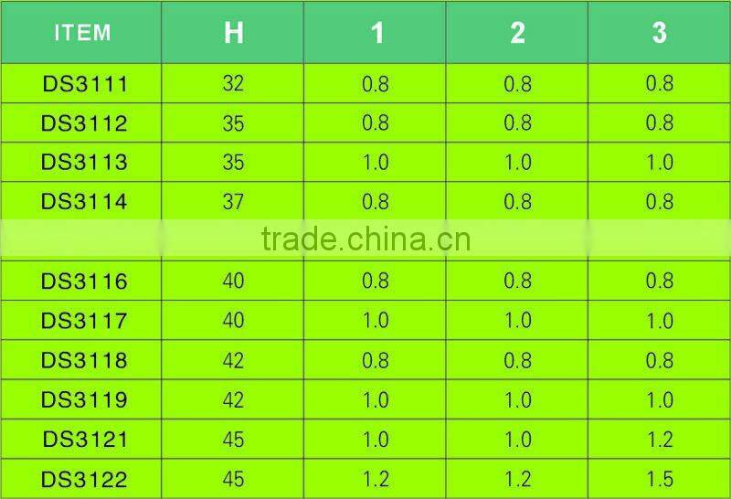 With ISO certificate colorful furniture drawer full-extension ball bearing slide