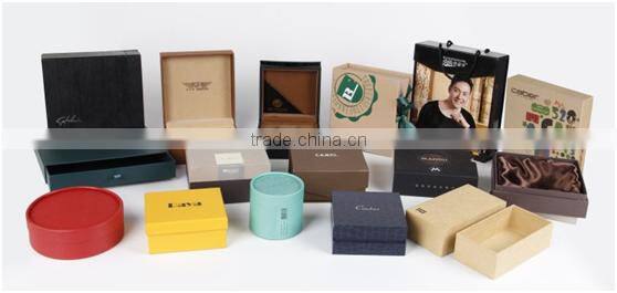 Custom printed tuck top paper hat corrugated cardboard box