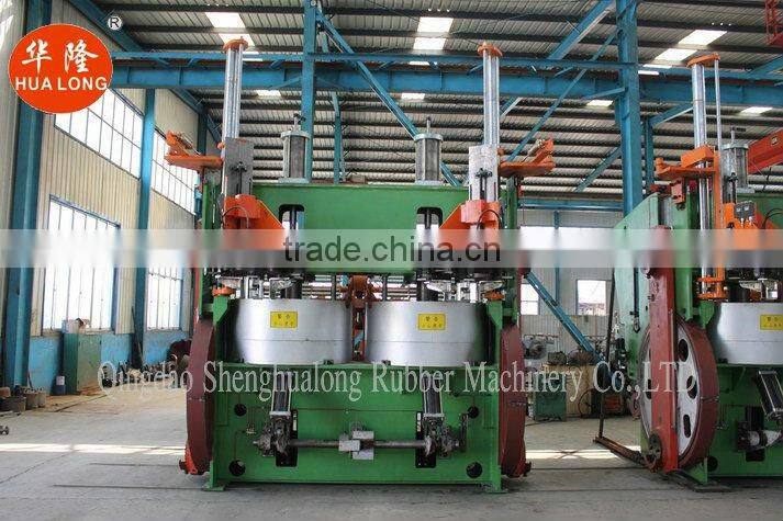 Tyre shaping and curing press tipe vulcanization machinery type