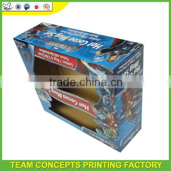Cardboard coffee sets mug packing box