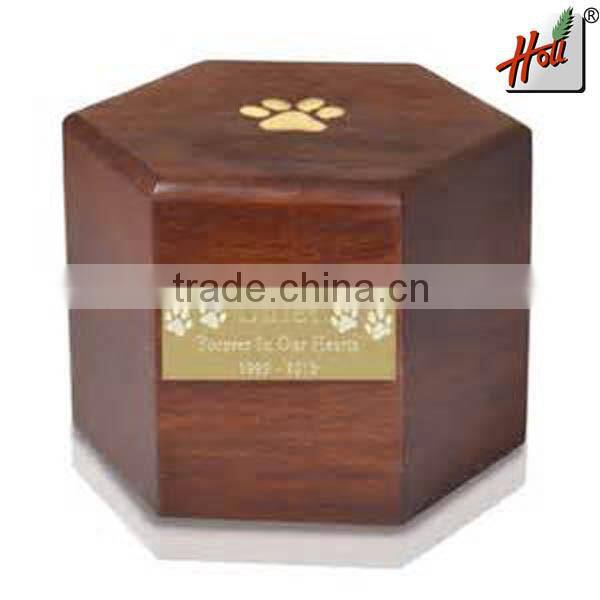 2015Hot Sale Fancy Handcrafted Custom Pet Urn Box HCGB8119