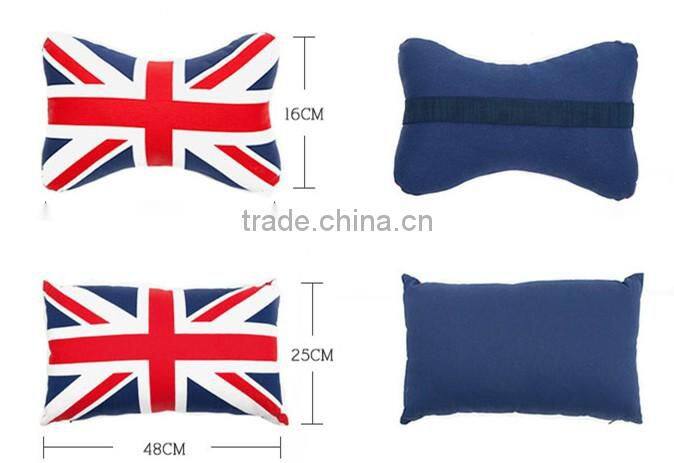 SZPLH Low MOQ national flag series of UK canvas cushion