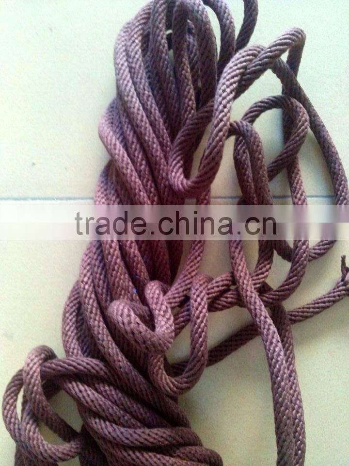 11mm diameter 100 percent mercerized cotton leash blue for pet accessory