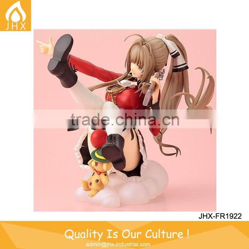Promotion Beautiful PVC 3D Young Girl Cheap Anime Figure