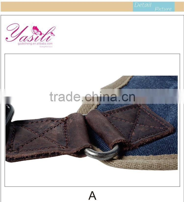 2014 New England cross body bag,cotton canvas long strap bag,blank canvas bags