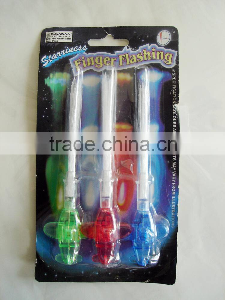 4pk rubber ring led finger light, laser finger beams, projector light
