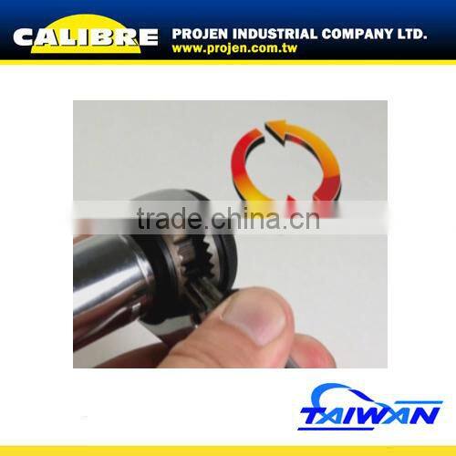CALIBRE Narrow space use 60 Gear Teeth 3/8" Rotating Ratchet Handle