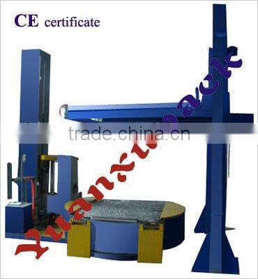 film dispenser with pallet wrapping machine