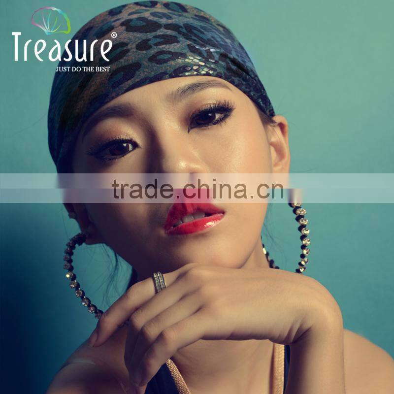 Wholesale Stretching headband, Snakeskin pattern multi color headband for fashion girl