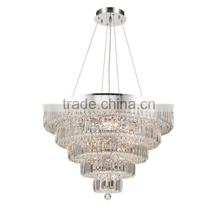 Big Empire Hotel Lobby Crystal Chandelier