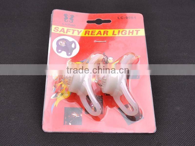 Silicone White LED Bicycle Light for Outdoor Wholesale