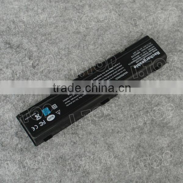 For Toshiba laptop external battery, for Toshiba PA 3534 Laptop Battery with 6 Cells