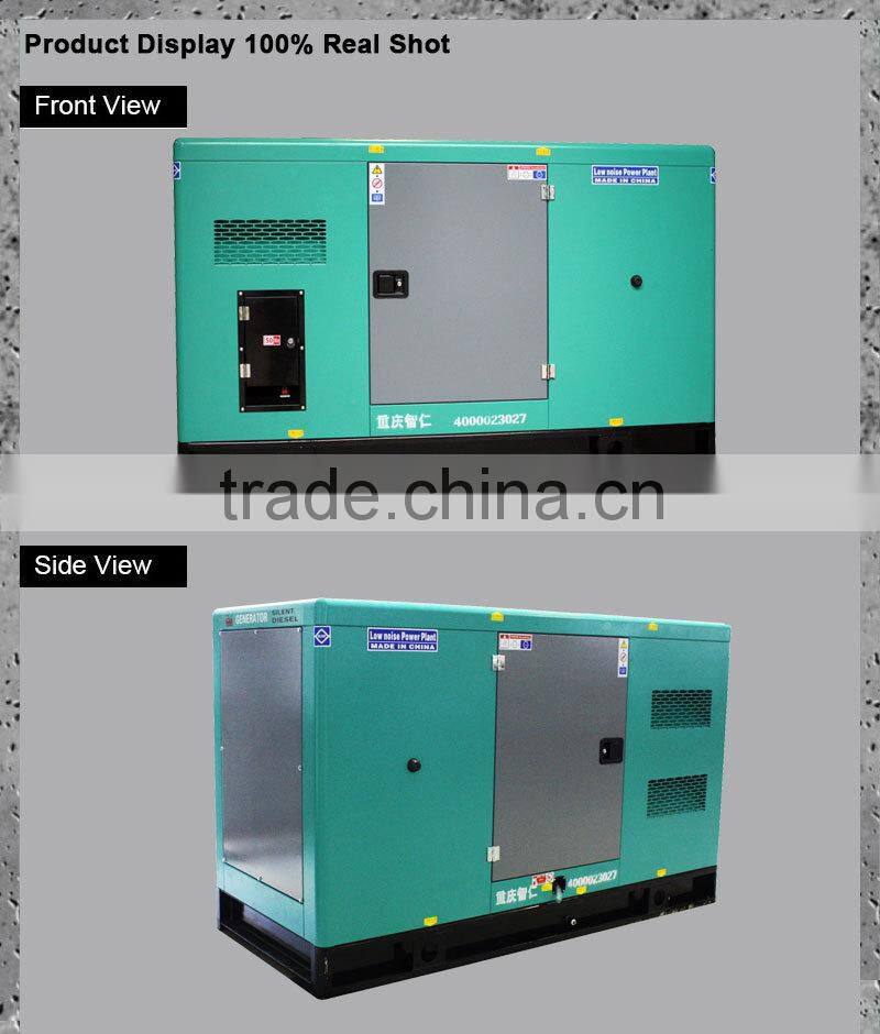 12kw 15kw 20kw 24kw 15kva 18.75kva 25kva 30kva 230v 400v 3 phase electric start water cooling silent generators for sale