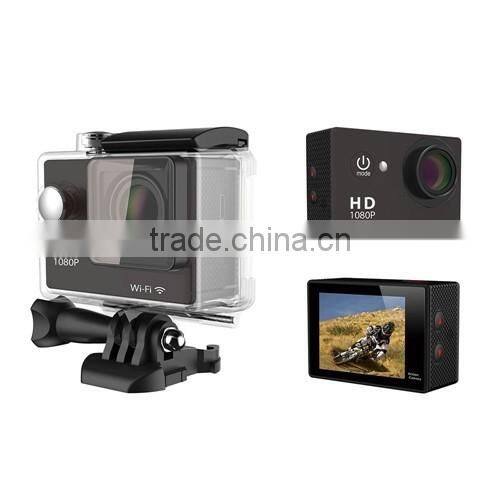 2.0 Inches WiFi Action Camera Remote Control 1080P 30M Waterproof Sport Camera