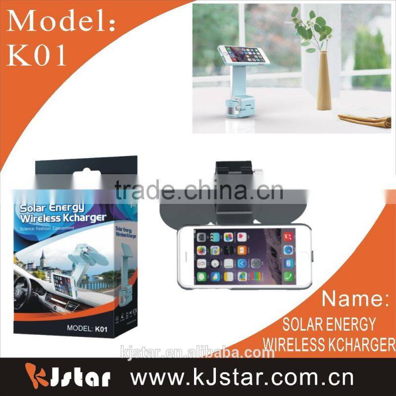 2016 Kcharger wireless solar universal car charger