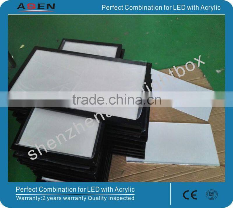 Wholesale Best Quality Advertising LED Slim Light Box only for 15mm