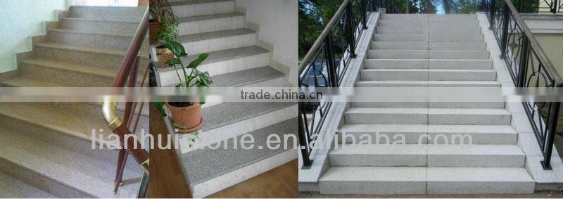 red granite stairs(steps)