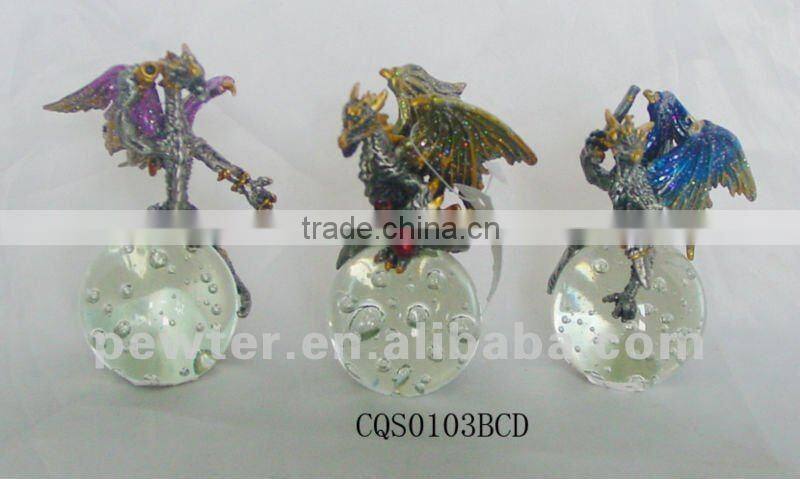 Funny girl with crystal ball craft LFS0071