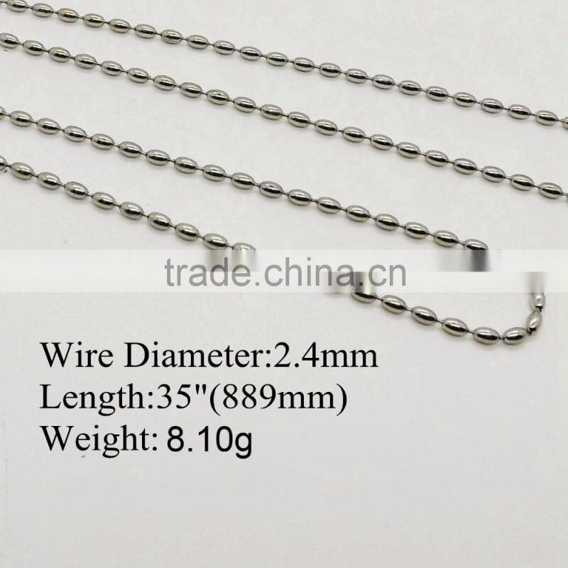 Christmas Decoration Bead Chain Necklace