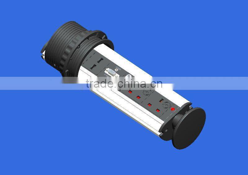 Pop up Socket, tabletop socket