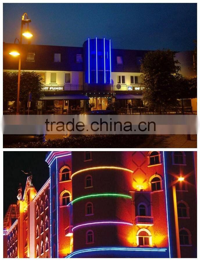 Led neon flex supplier warm white IP 65 waterprooof led neon flexible strip