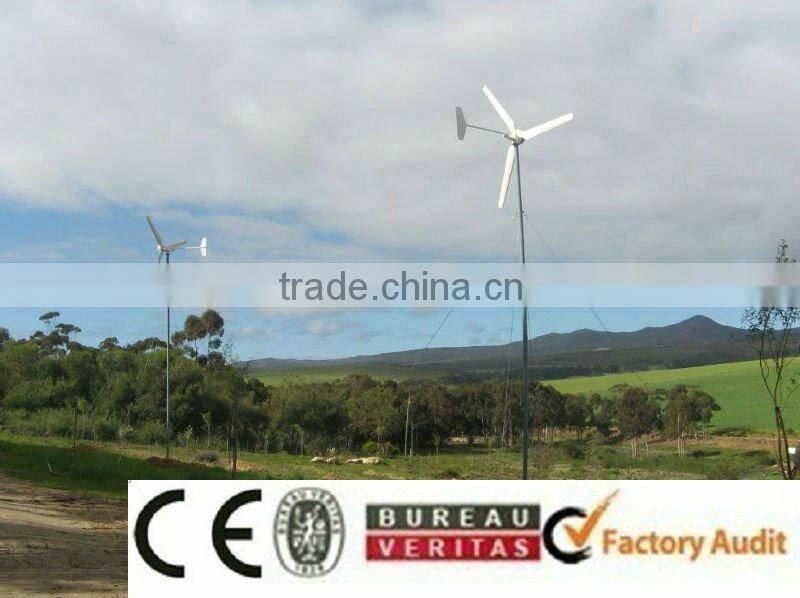 Wind tunnel tested 1kw wind turbine permanent magnet generator