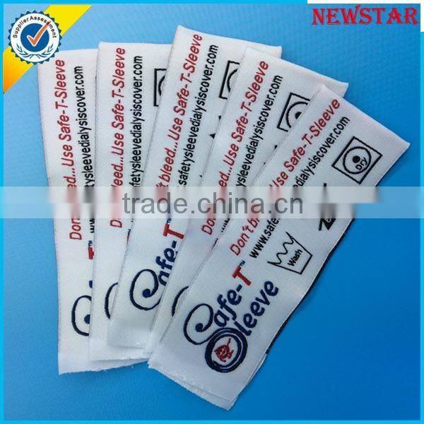 Customized design woven embroidery badge