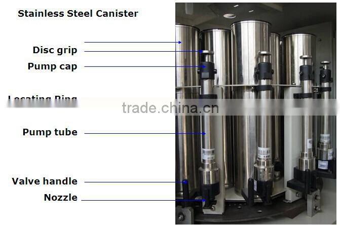 A2 0.077ml accuracy automatic paint color tinting equipment/A4 600ML colorant sequential dispenser