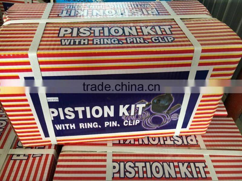 SH195N Piston kit for Machinery diesel engine spare parts
