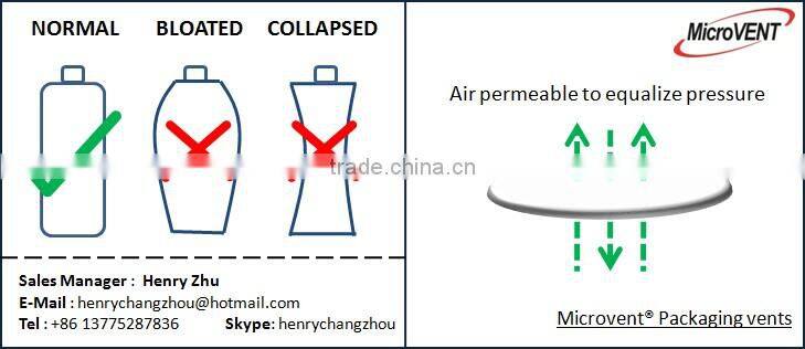 <MicroVENT> vent aluminum induction seal