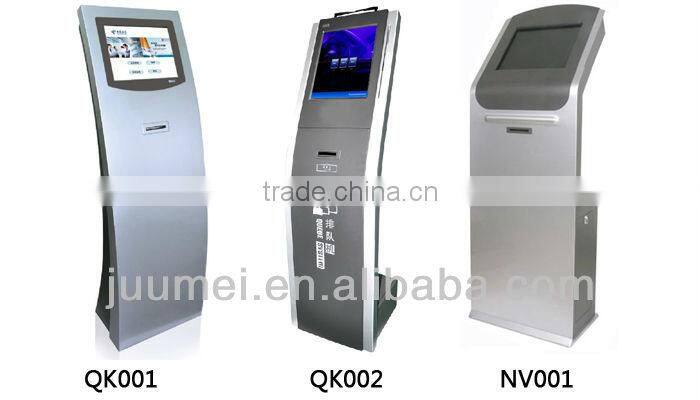 Queue management system ticket kiosk bank machine wireless Q-system