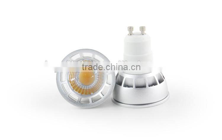 2015 newest design CCT Dimming reflector dimmable gu10 led spotlight 60 degree beam angle with 3years warranty