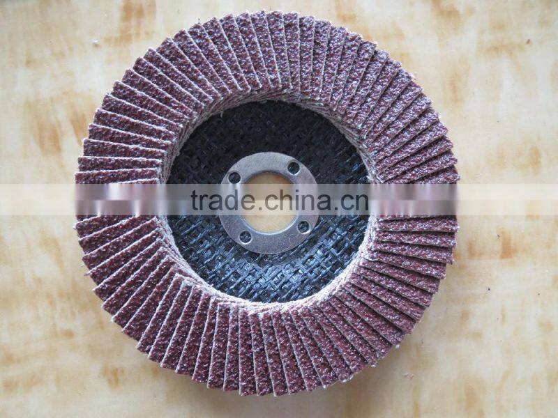 coated abrasive flap disc for metal and stainless steel grinding