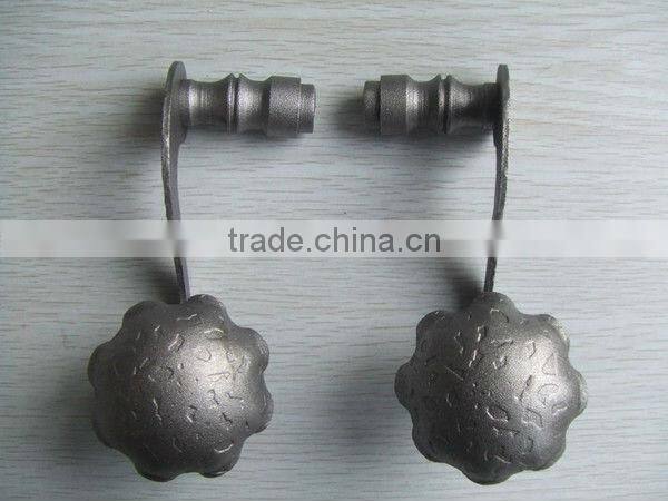 wrought iron door handle iron gate handle