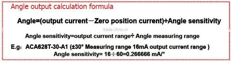 ACA628T High Accuracy Tilt Sensor Inclinometer With Full Temperature Compensation Best Precision 0.002deg