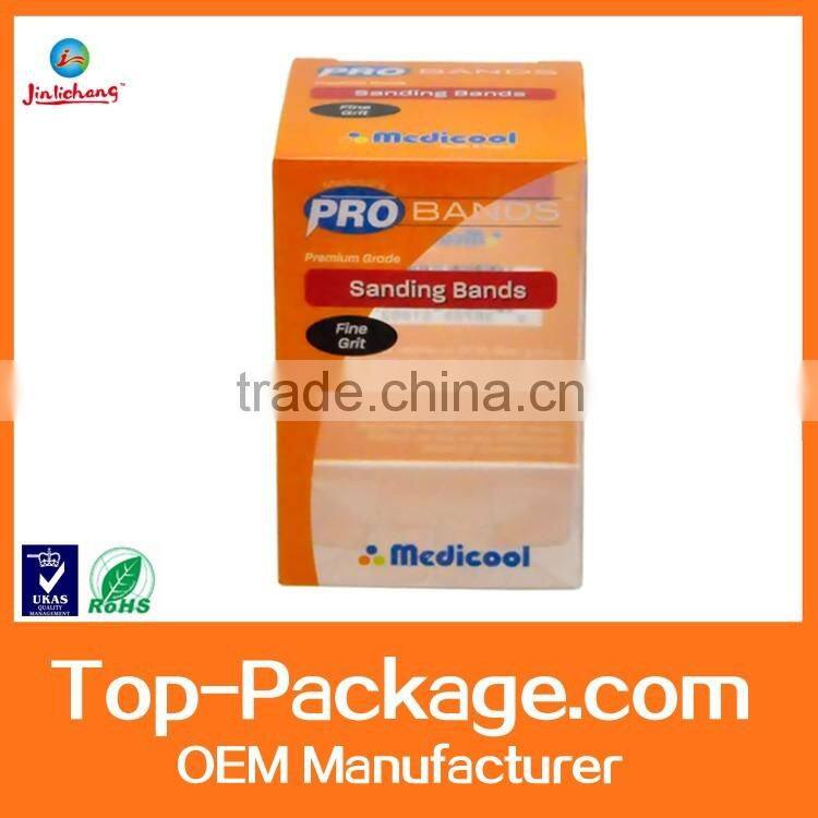 jinlichang unique clear soft crease plastic box