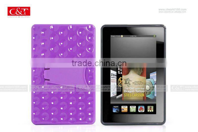 Hard Cover Case for Kindle Fire with Holder in Back