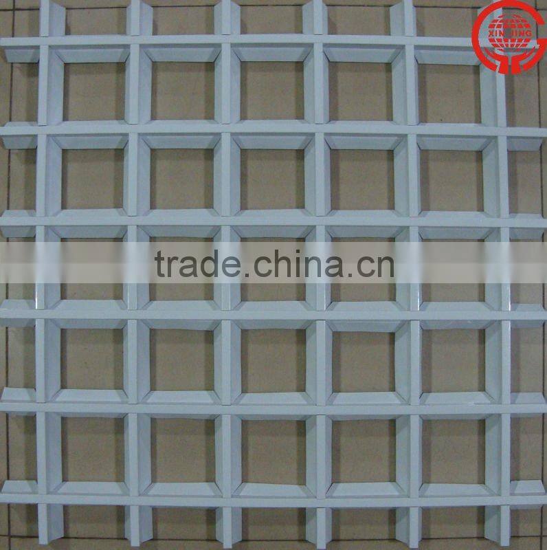 Interior Aluminum gird decorative false ceiling tiles