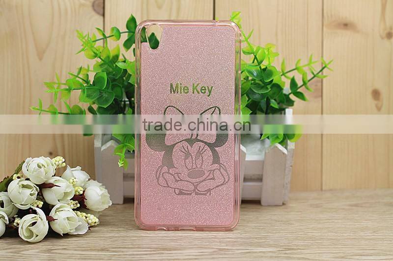 Cartoon flash power TPU phone case for oppo a37