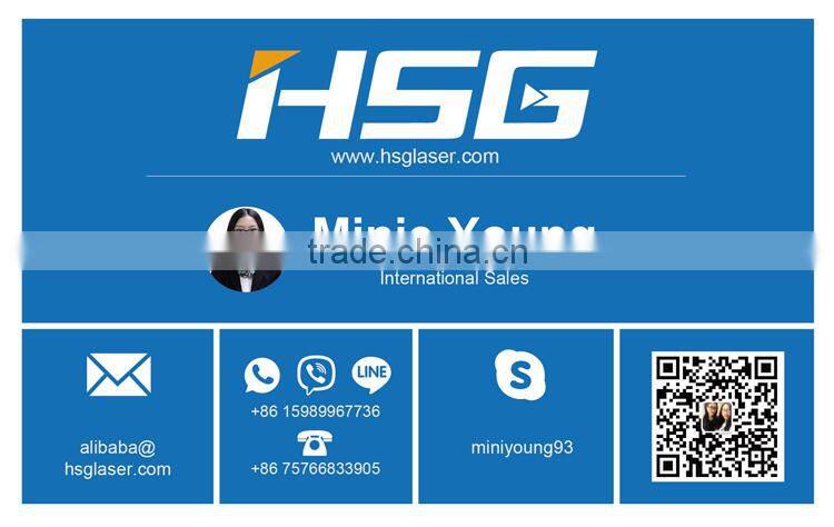HS-M3015C HSG 500W CNC metal laser cutting engraving machine for sale