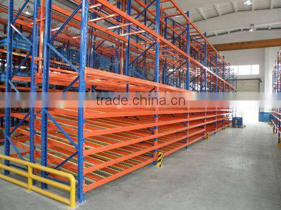FIFO storage and shelving system