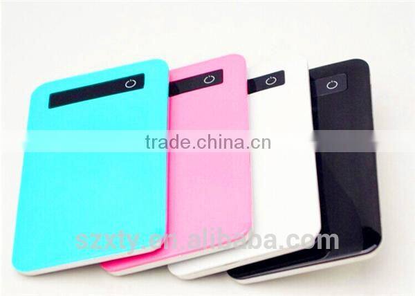 Digital display portable mobile phone charger 15000mah and good quality LED power bank with dual usb output