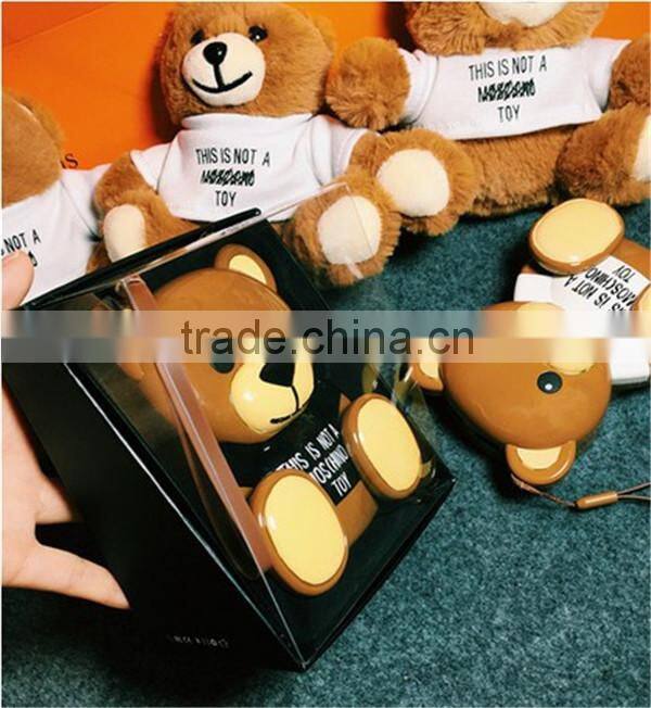 Toy type 12000mah usb portable power bank external battery