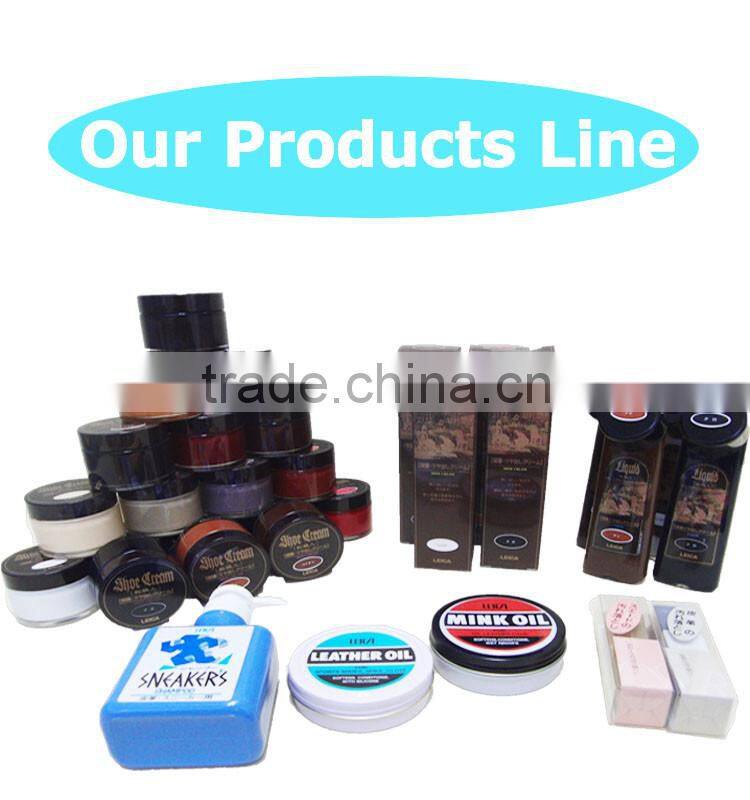 High quality and waterproof shoe repair supplies polish cream with multiple functions made in Japan
