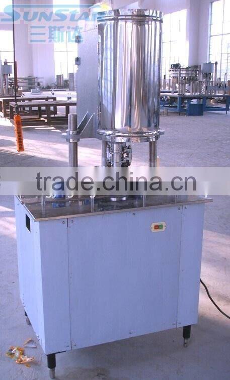 2016 new design automatic home can sealer machine for juice milk beverage tea