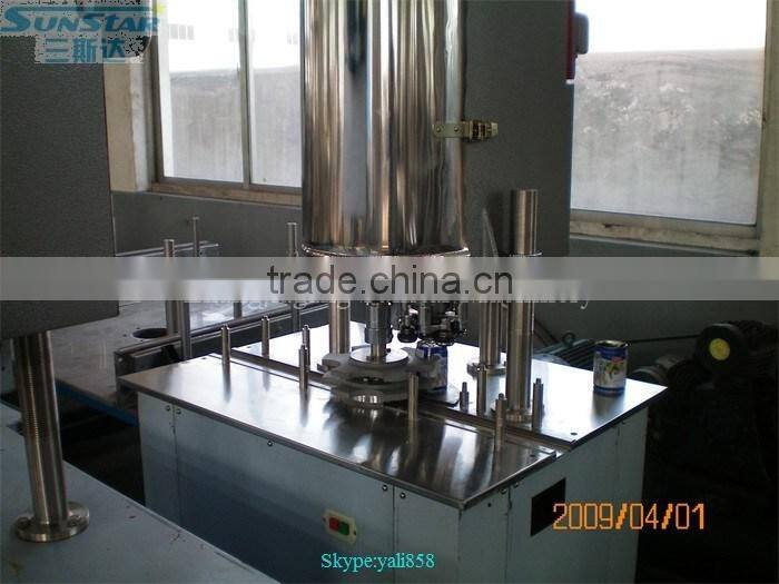 2016 new design automatic home can sealer machine for juice milk beverage tea