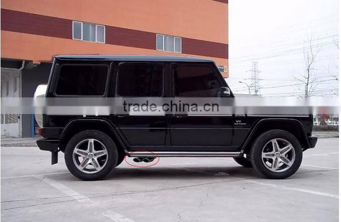 ON PROMOTION!High Quality Stainess Steel Muffler for MB A-STYLE G63 G65 G500 W463