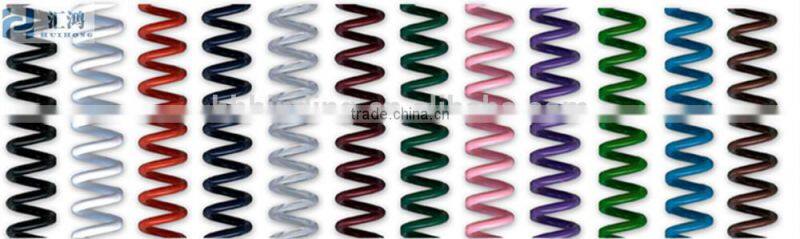 4:1 Plastic Coil,50mm, 48 loops, black color