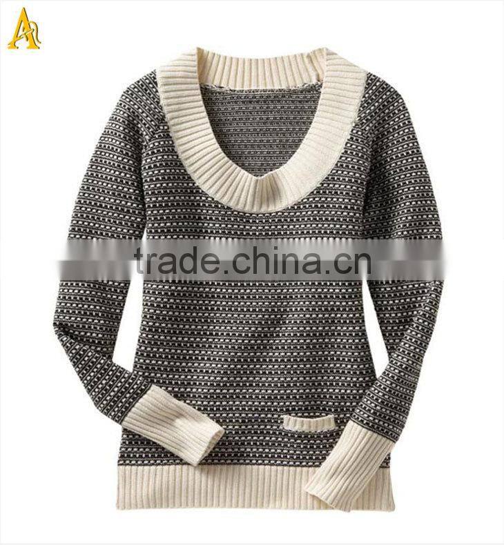 winter women wear custom cashmere sweater
